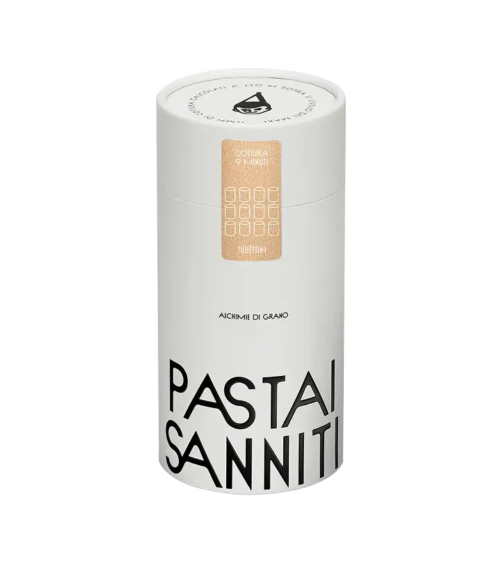 tubettini pasta from cilindro pack