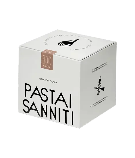 mezzanelli pasta from cubo pack