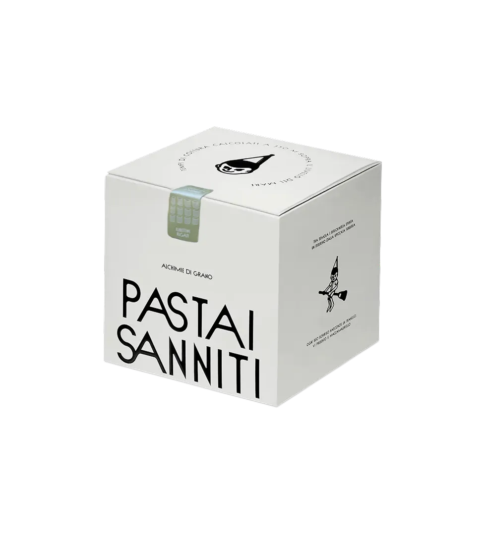 tubettini-rigati pasta from cubo pack