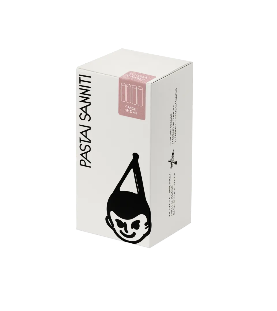 candele-spezzate pasta from parallelepipedo pack