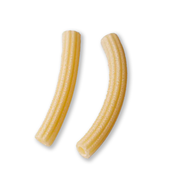 single piece of pasta about mezzanelli-rigati
